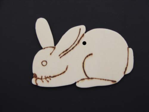 d&eacute;coration de P&acirc;ques "grand lapin"